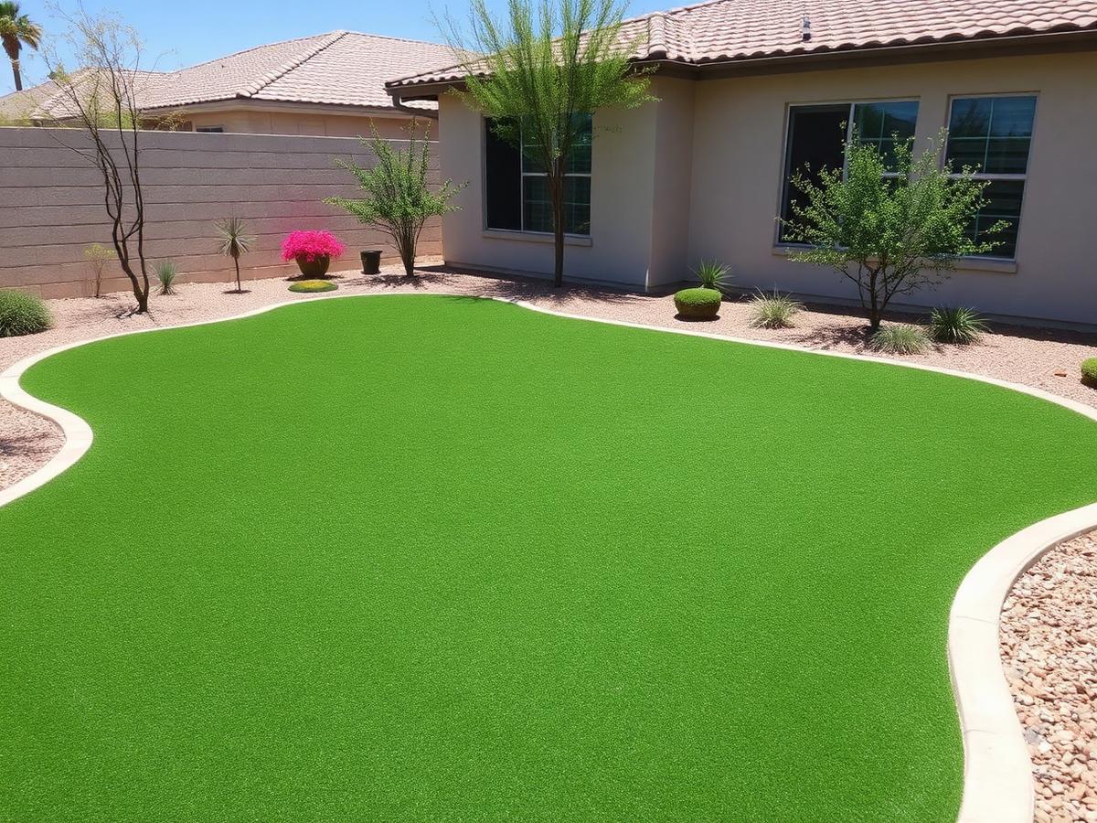 Play Yard Refresh: Pet-safe green year-round — Lawn Care project in Cave Creek, Arizona